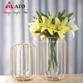 ATO Iron Glass Vase Glass für Wohnzimmer